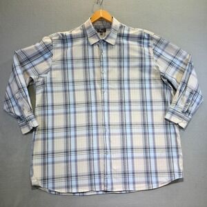 Jon Randall Collection Men's‎ Textured Long Sleeve Button Up Shirt Size 2X